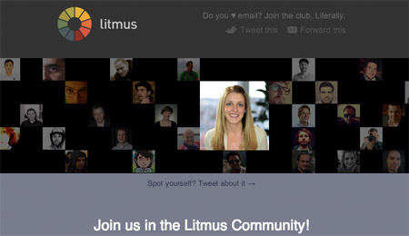 Litmus Community Email